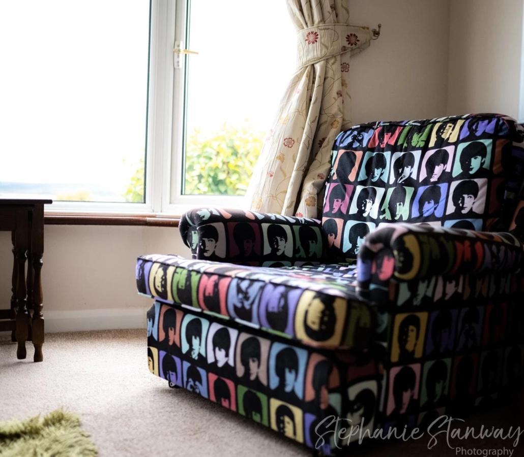 Penzance, Private Annexe With Beautiful Views. Apartment Ludgvan Luaran gambar